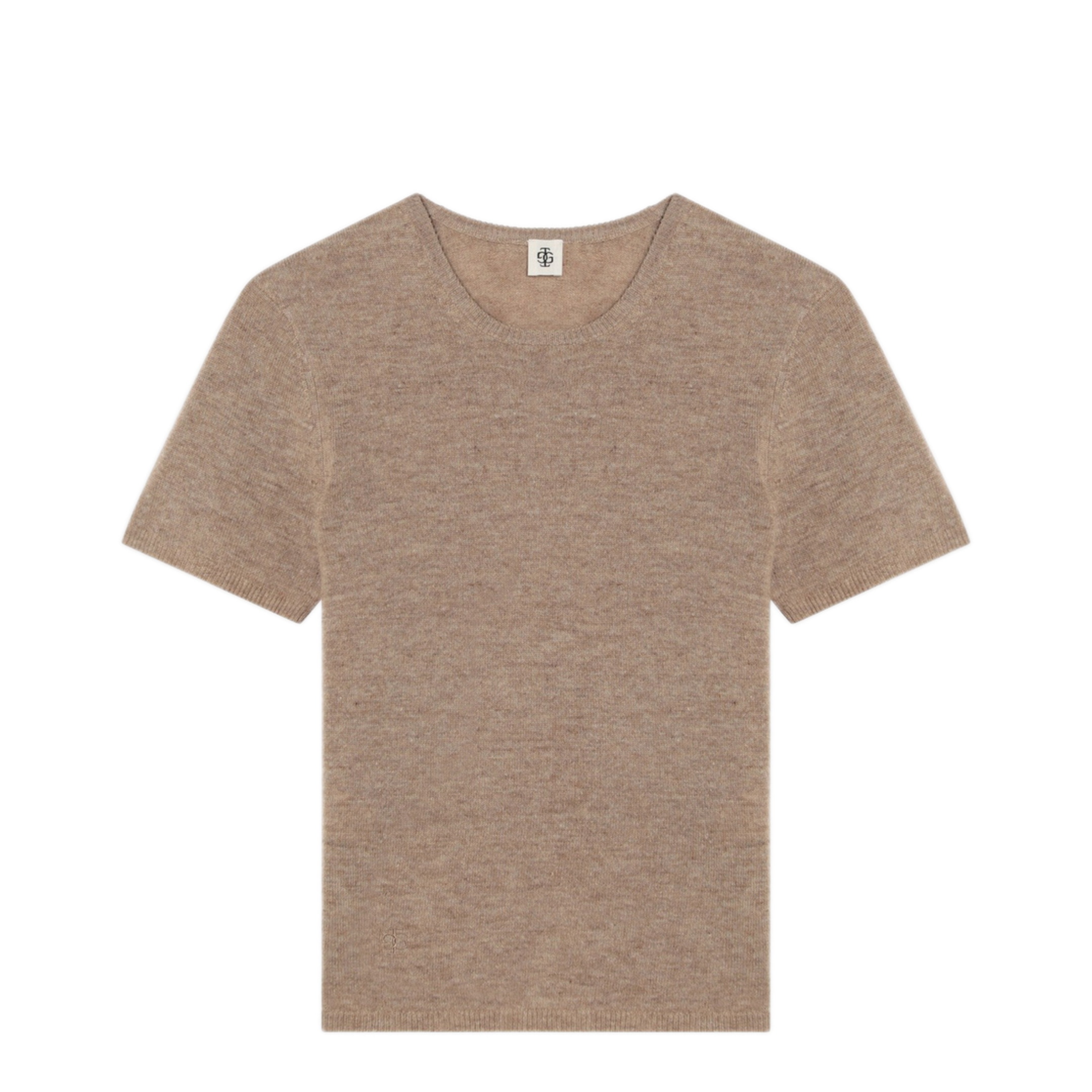 MAYFEYR - The Garment - Camel Colour Como Sweater In Wool - 20602CO509