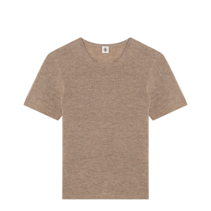 MAYFEYR - The Garment - Camel Colour Como Sweater In Wool - 20602CO509