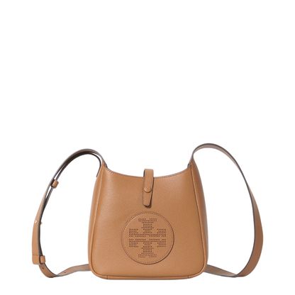 Miller Swing Pebbled Leather Crossbody Bag - Aged Tan