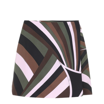 Silk Mini Skirt