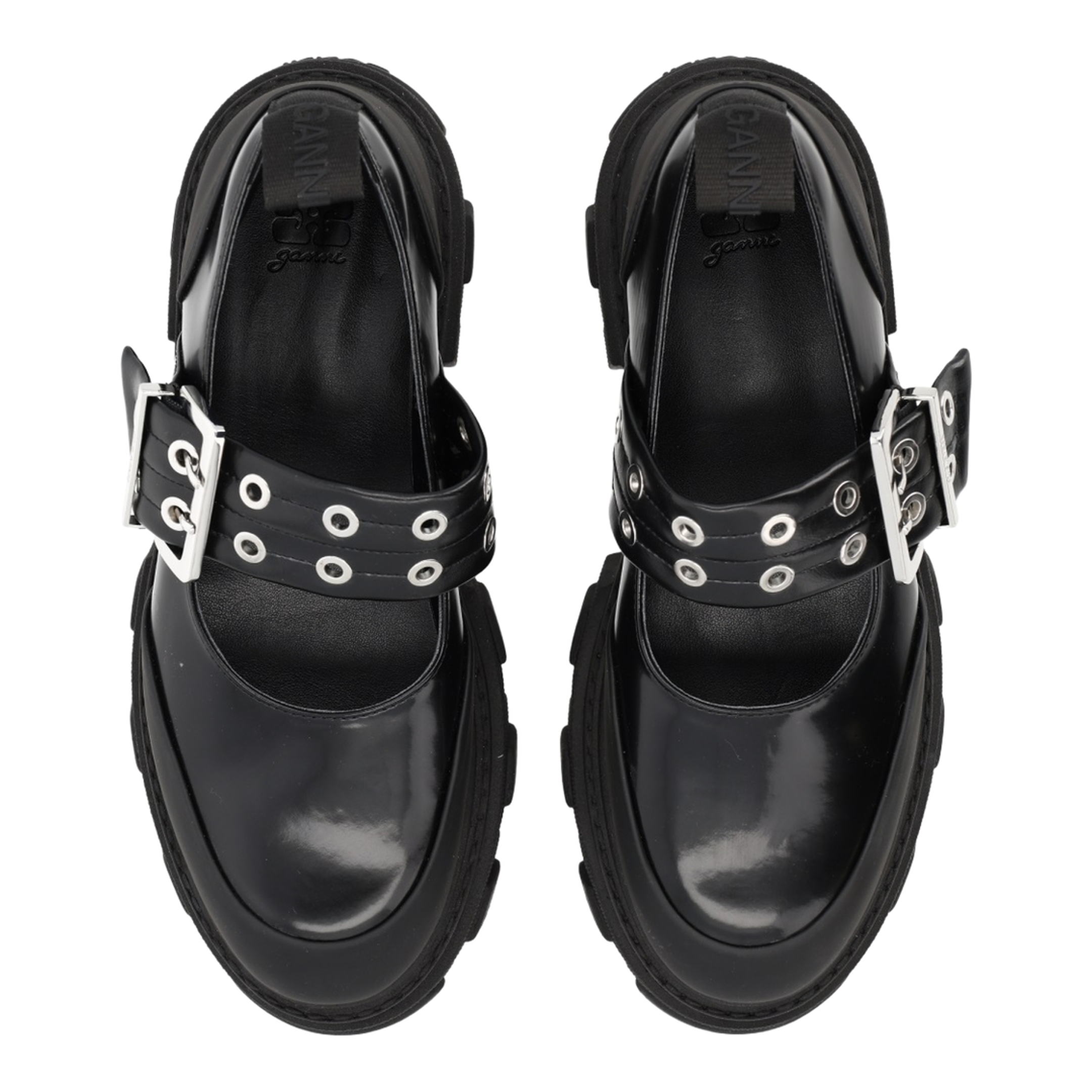 Ballerina with Logo Buckle