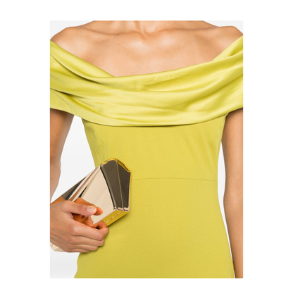 MAYFEYR - Solace London - Yellow Dresses - OS48023CHARTREUSE