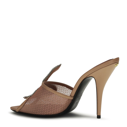 MAYFEYR - Valentino - Coeur Vipère Sandals With Mesh - 8W0S0PD7QMA