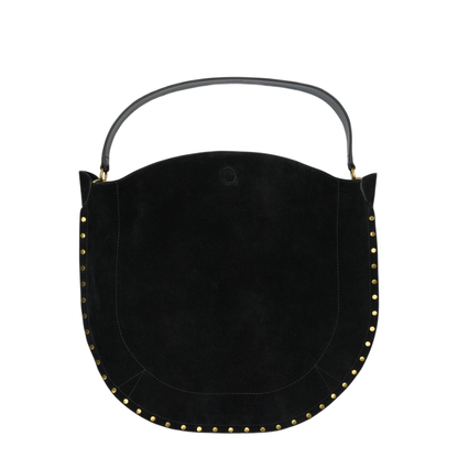 MAYFEYR - Isabel Marant - Oskan Hobo Soft Large Shoulder Bag - 24EPP0200FAB2C03M01BK
