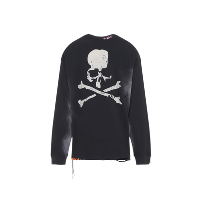 MAYFEYR - MASTERMIND WORLD - Og Vintage Ls Tee - MW26SE2TS006012BLACK