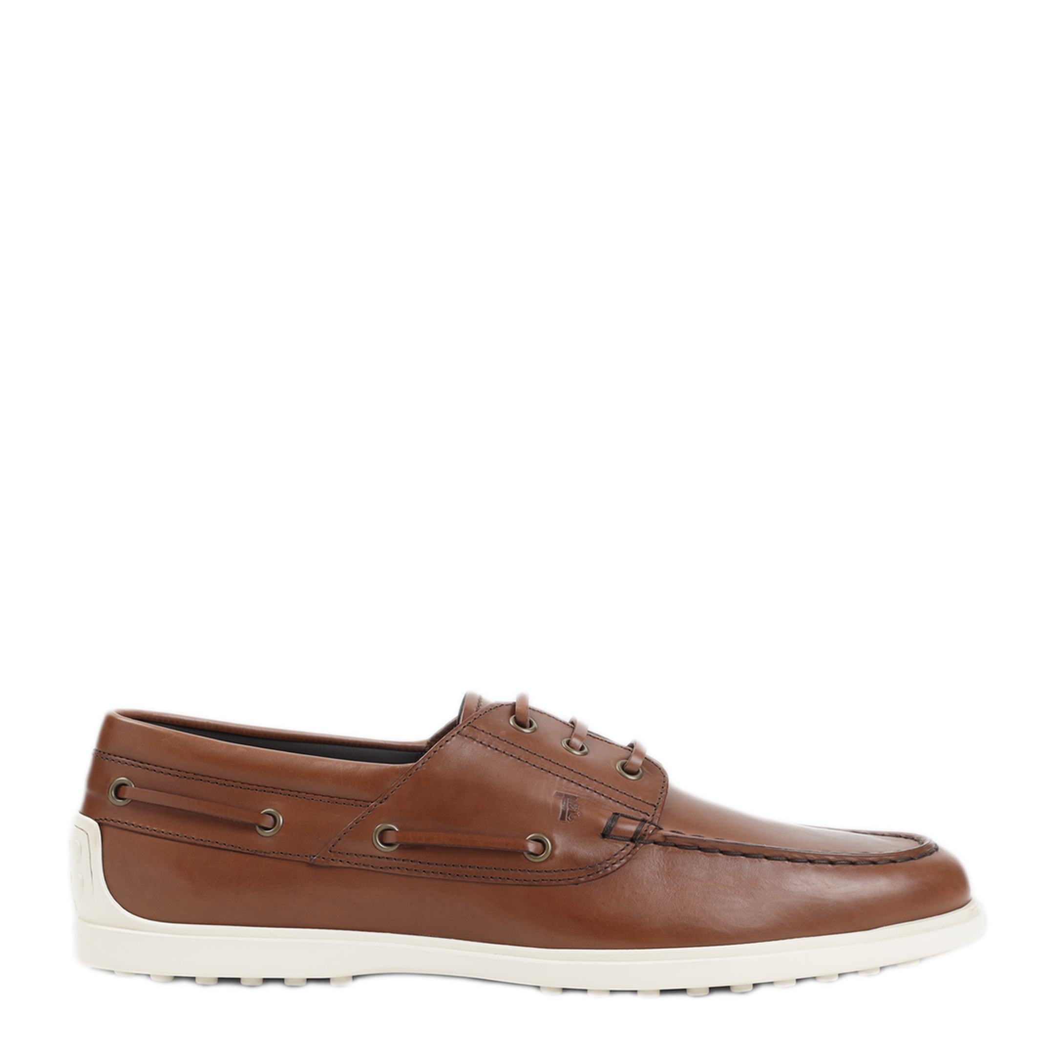 MAYFEYR - Tod's - Teak Brown Leather Boat Loafer - XXM78L0JP00NF5S607TEAK
