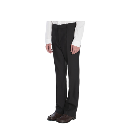Tailored Wool and Silk Trousers