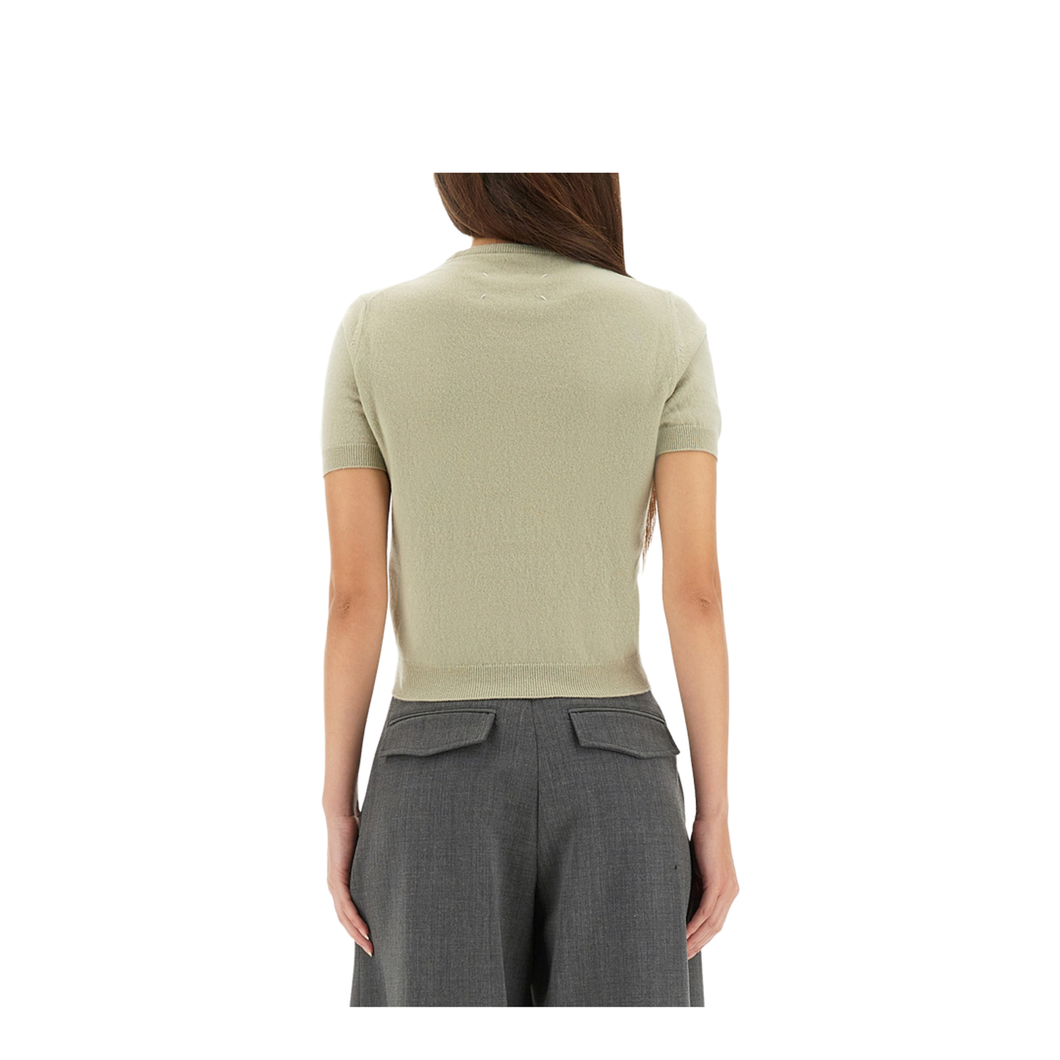 Wool Crew Neck T-Shirt