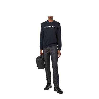 Modal-blend Sweatshirt with Logo Print