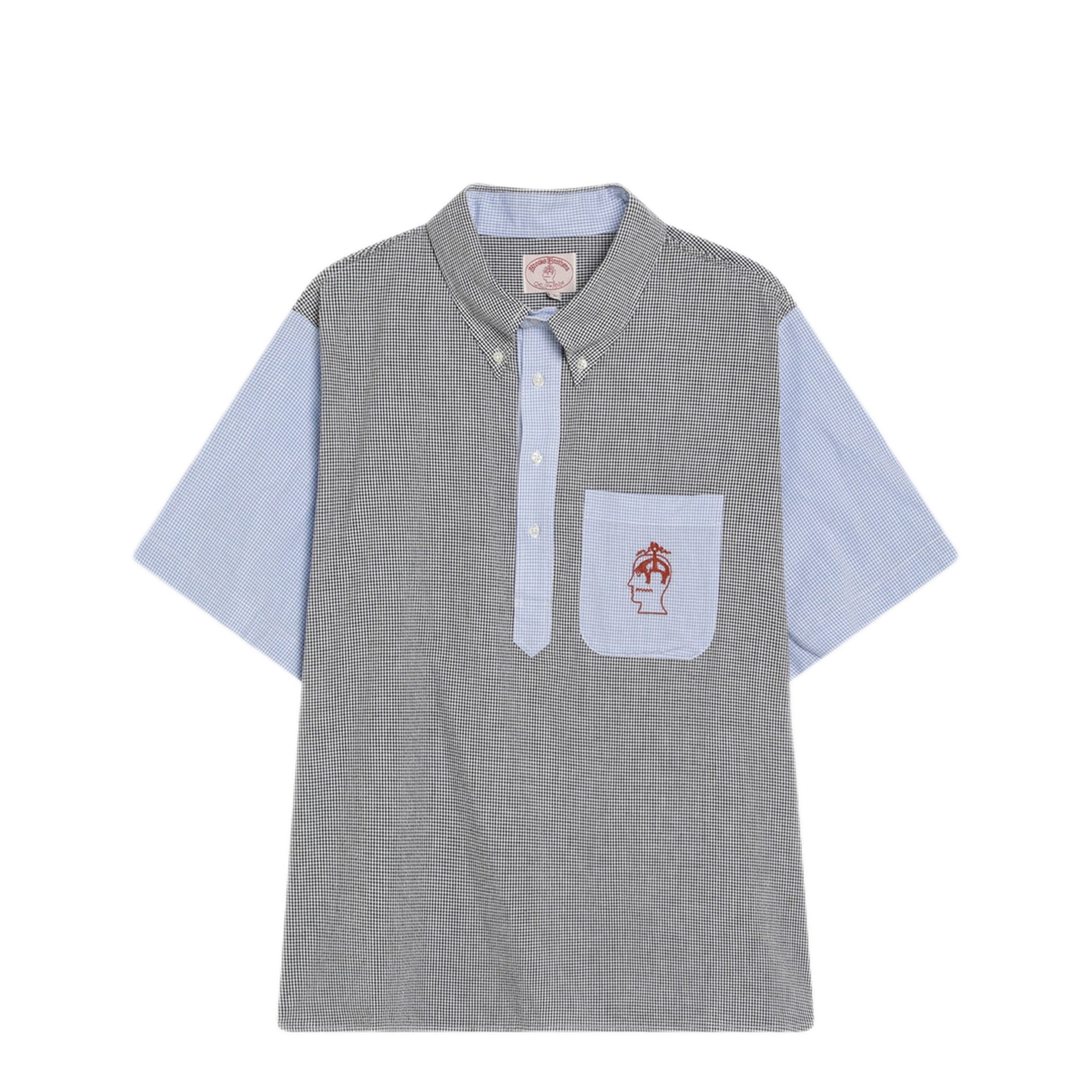 MAYFEYR - Brain Dead - Shirt T Shirt Brooks Brothers X - BDS25T11O041COBM