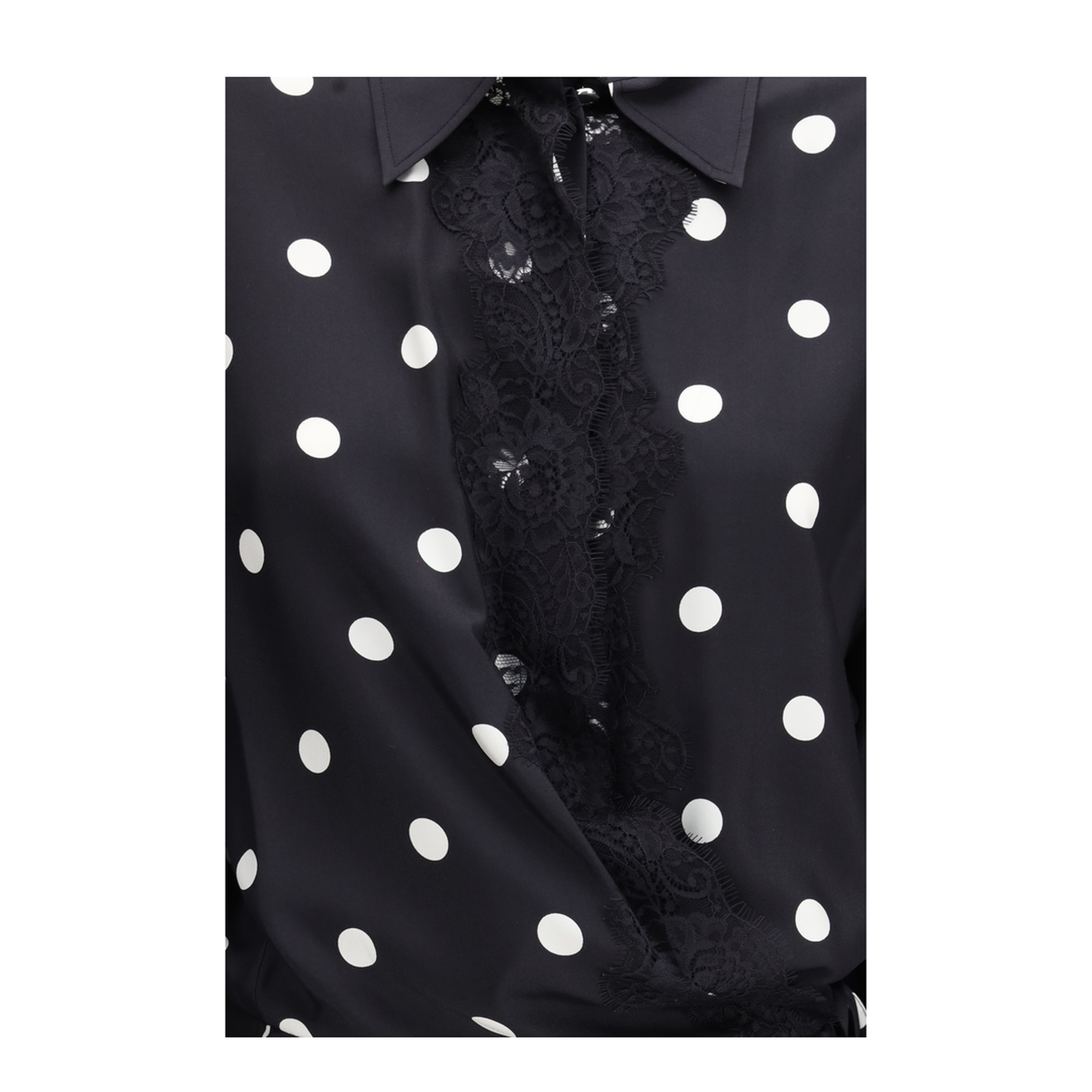 MAYFEYR -  - Polka Dot Lace Dress With Drawstring - 2612221022600003