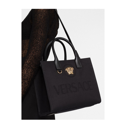 Canvas Small La Medusa Tote Bag