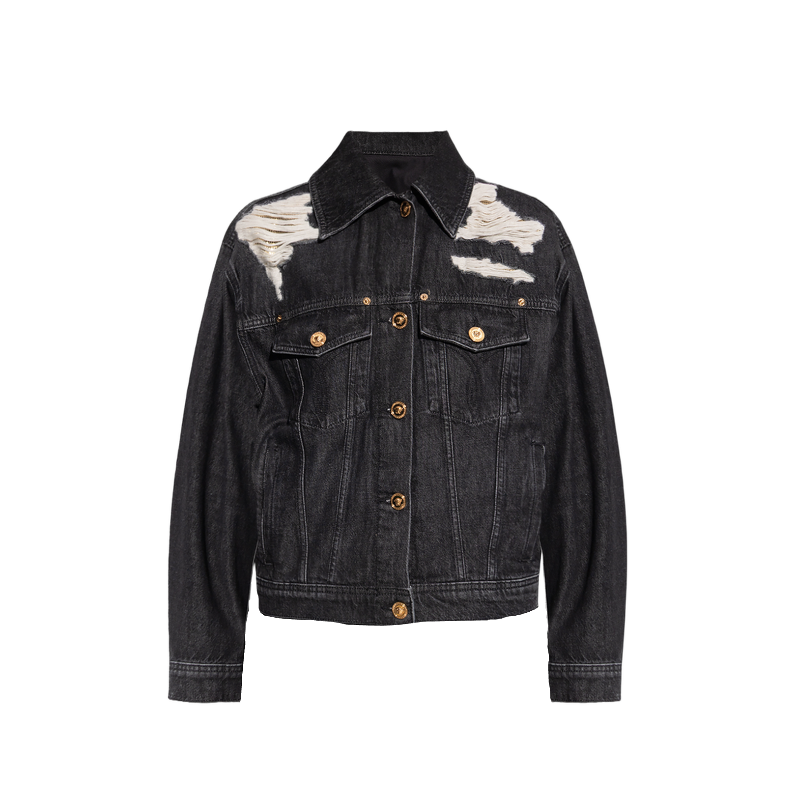 Blouson In Denim - Black
