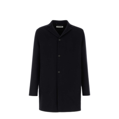 MAYFEYR - Jil Sander - Midnight Blue Cashmere Blend Coat - J22SW0132J35065402