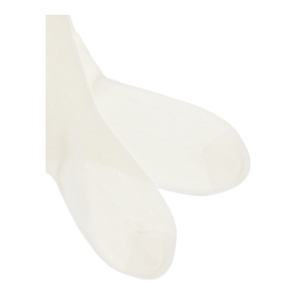 MAYFEYR - Miu Miu - Cotton Pointelle Socks - MCZ532SOOO180VF0018