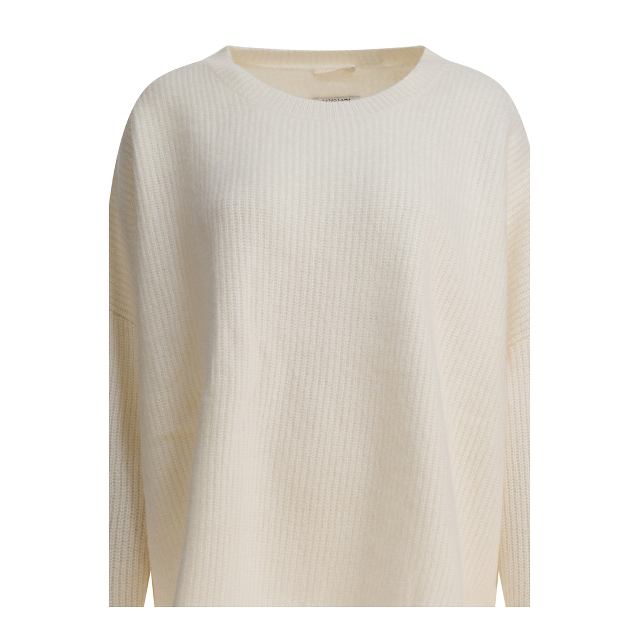MAYFEYR - Max&Moi - Cashmere Blend Crewneck Sweater - H25POEMAWHITE
