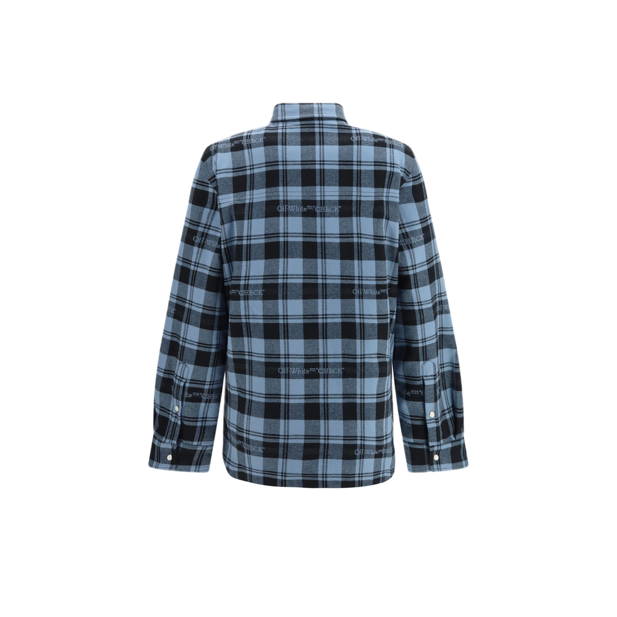 MAYFEYR - Off-White - Check Flannel Padded Overshirt - 2FG00659TW459
