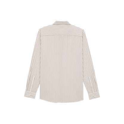 MAYFEYR -  - Striped Cotton Poplin Shirt - 823194Y6E779260