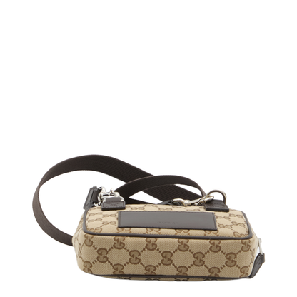 GG Canvas Mini Canvas Shoulder Bags - Beige