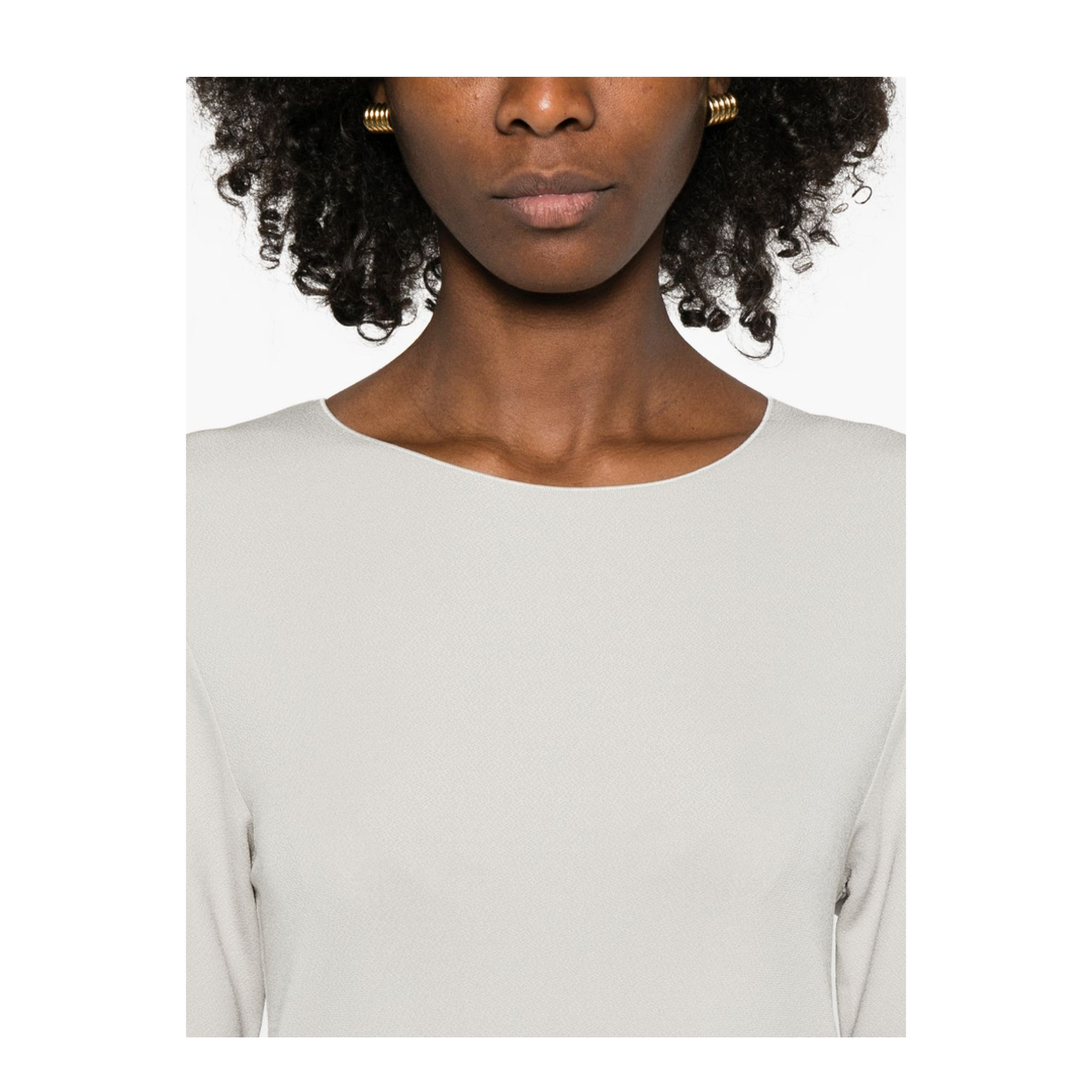 MAYFEYR - Emporio Armani - Light Grey Dresses - EW003528AF16066U8012