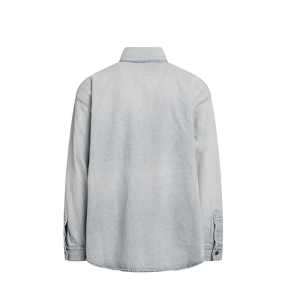 Light Blue Cotton Denim Shirt