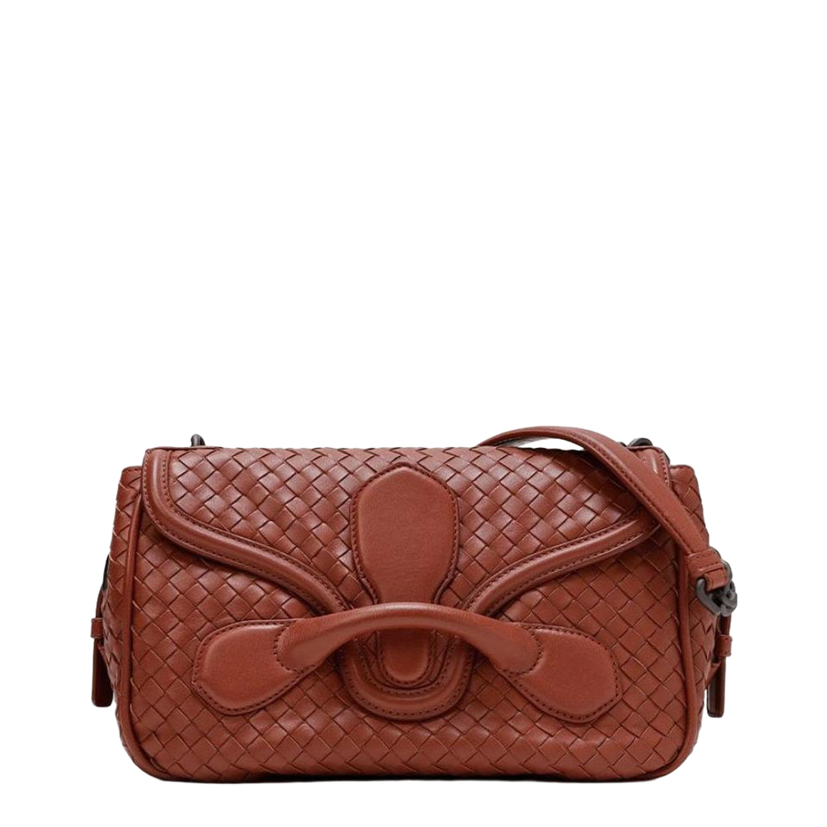 Andiamo Medium Leather Shoulder Bags - Tan