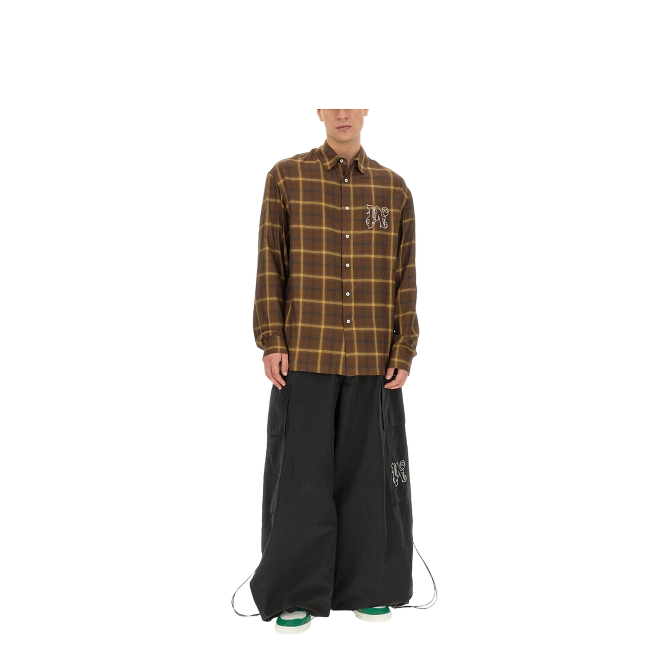 MAYFEYR - Palm Angels - Monogram Shirt - PMGE010E23FAB0026003