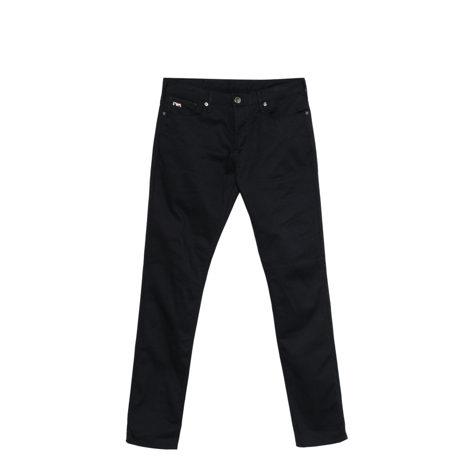 Navy Blue Denim Cotton Jeans