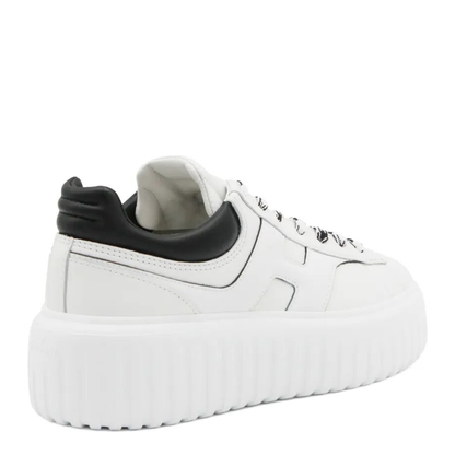 MAYFEYR - Hogan - H-Stripes Smooth Leather Sneakers - HXW6450FE93UY8