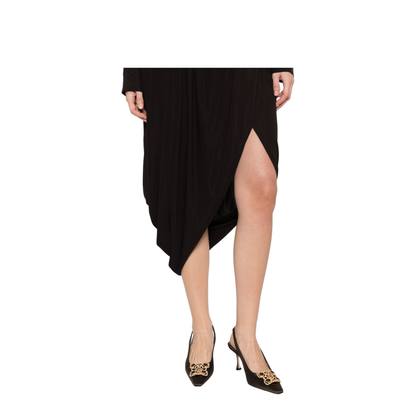 Twisted Midi Skirt