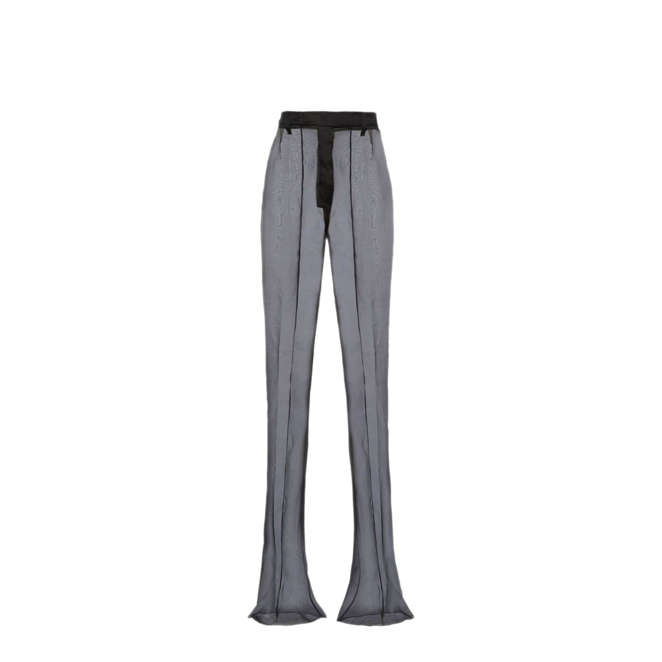 MAYFEYR - Prada - Semi-Sheer Flared Trousers - P252HSOOO1344F0002