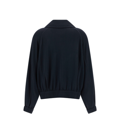 MAYFEYR - Brunello Cucinelli - Shiny Zipper Pull Sweatshirt - MP828B2B06C8366