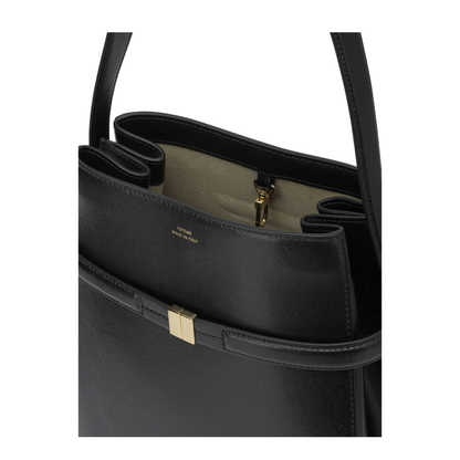 MAYFEYR - Toteme - Small Leather Shoulder Bag - 244WAL0048LE0025001BLACK