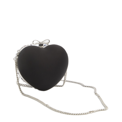 MAYFEYR - Self Portrait - Multi Crystal Heart Clutch Bag - RS26307AMULTICOLOR