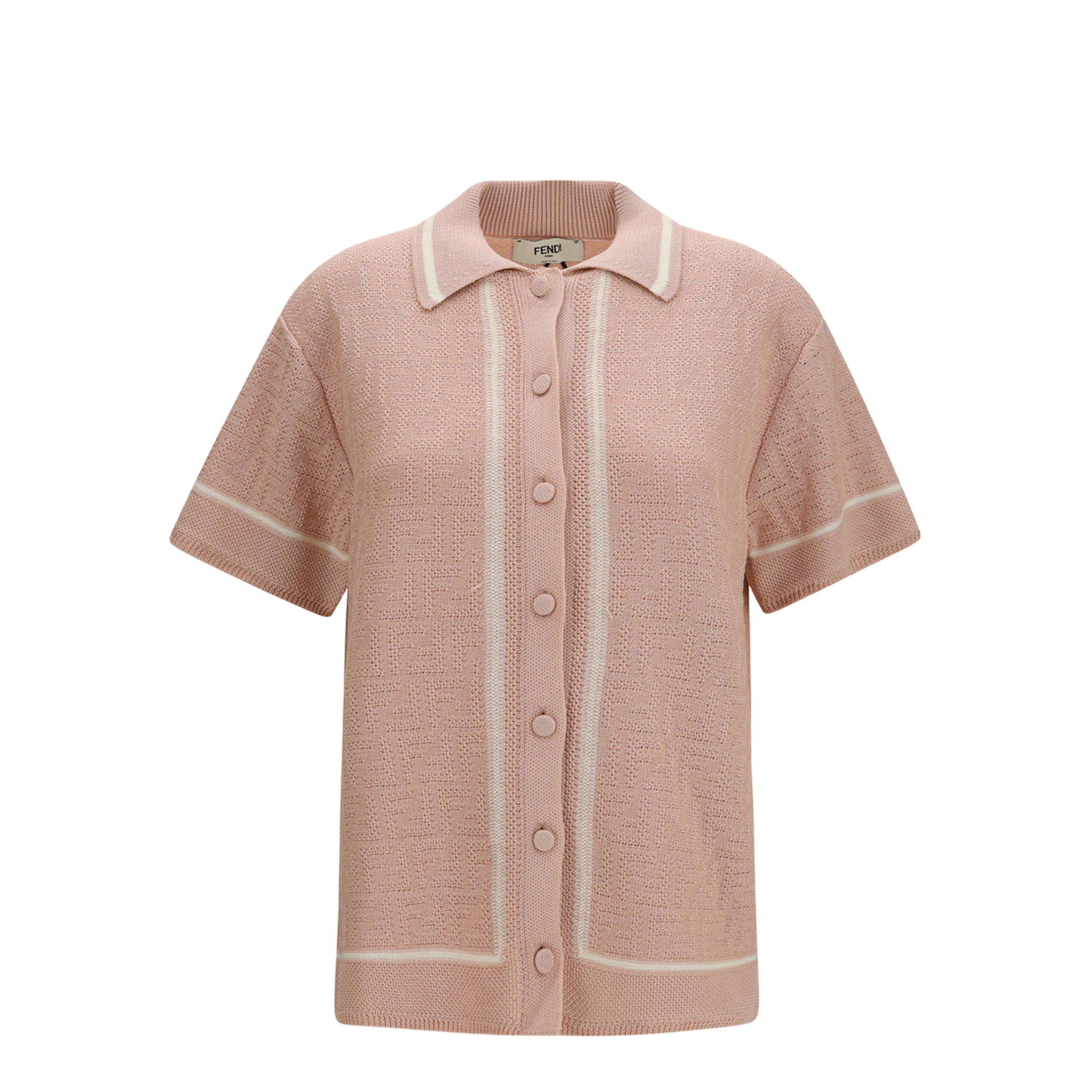 MAYFEYR - Fendi - All-Over Crochet Shirt - FZE584AV8Q
