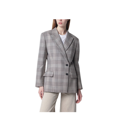 MAYFEYR - Anine Bing - Asymmetric Prince Of Wales Jacket - A-01-12103WOMLT26
