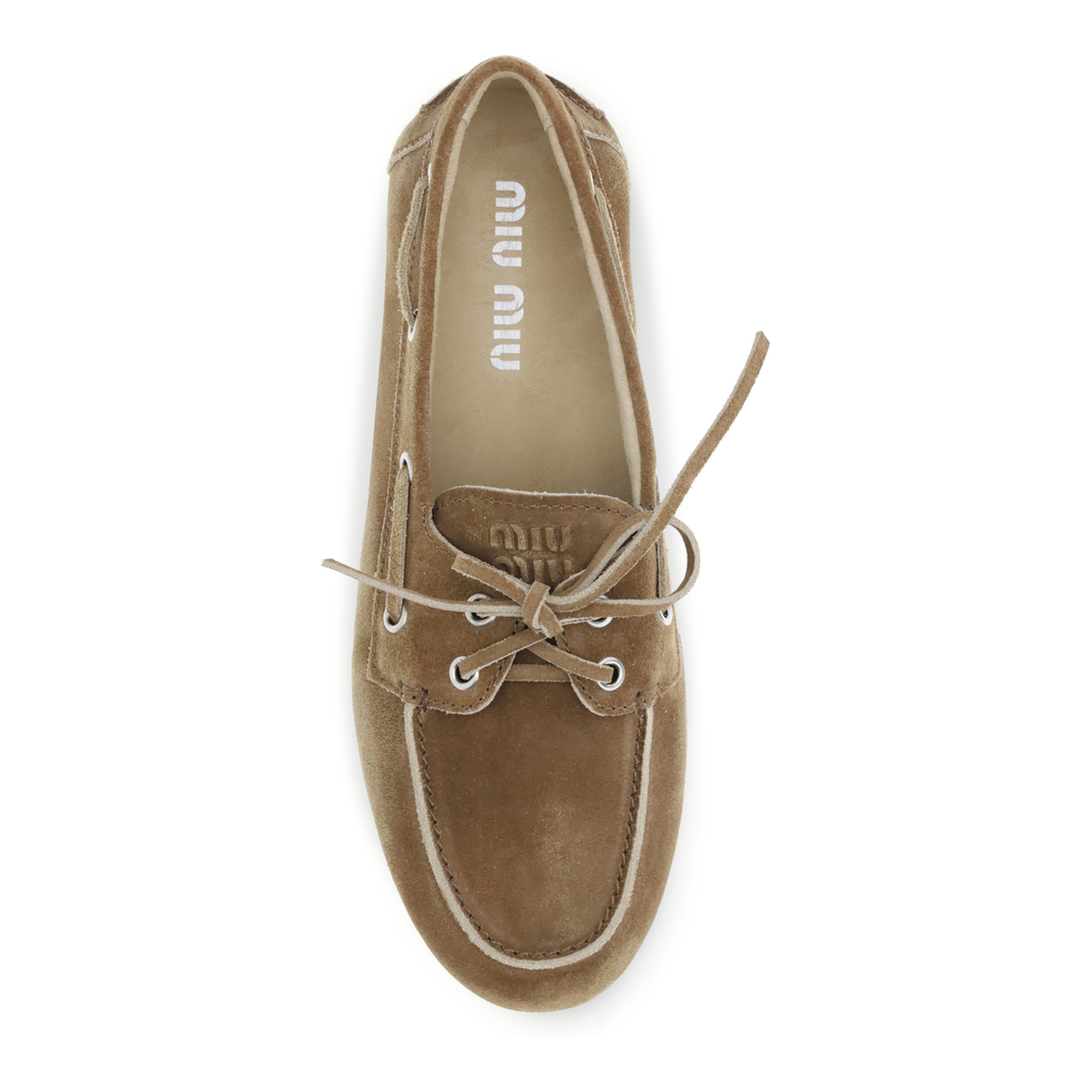 MAYFEYR - Miu Miu - Delavé Suede Unlined Loafers - 5D123EFD005Z5O