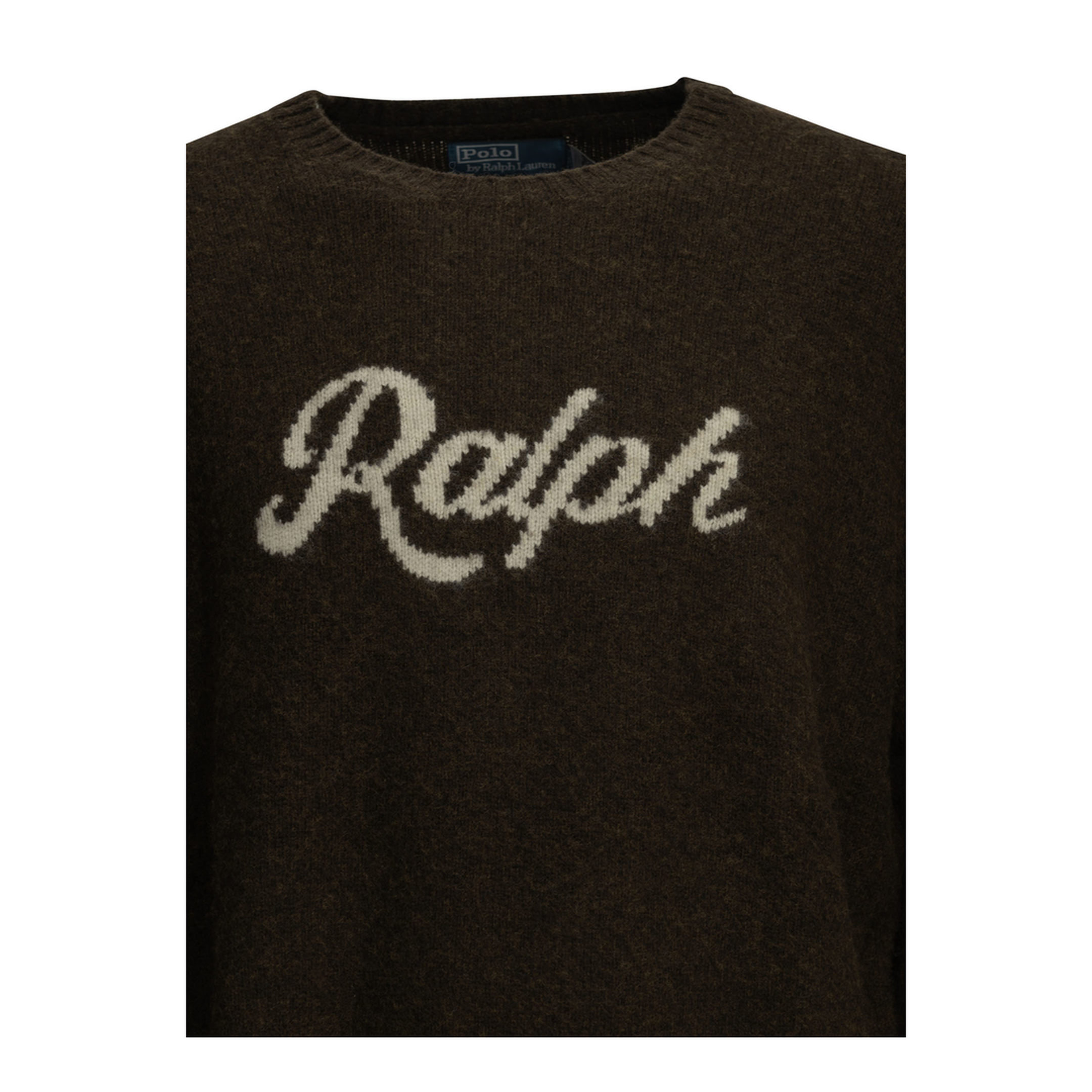MAYFEYR - Polo Ralph Lauren - Ralph Crew Neck Sweater - 710B24668001BROWNCOMBO