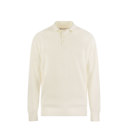 Ribbed Polo Shirt