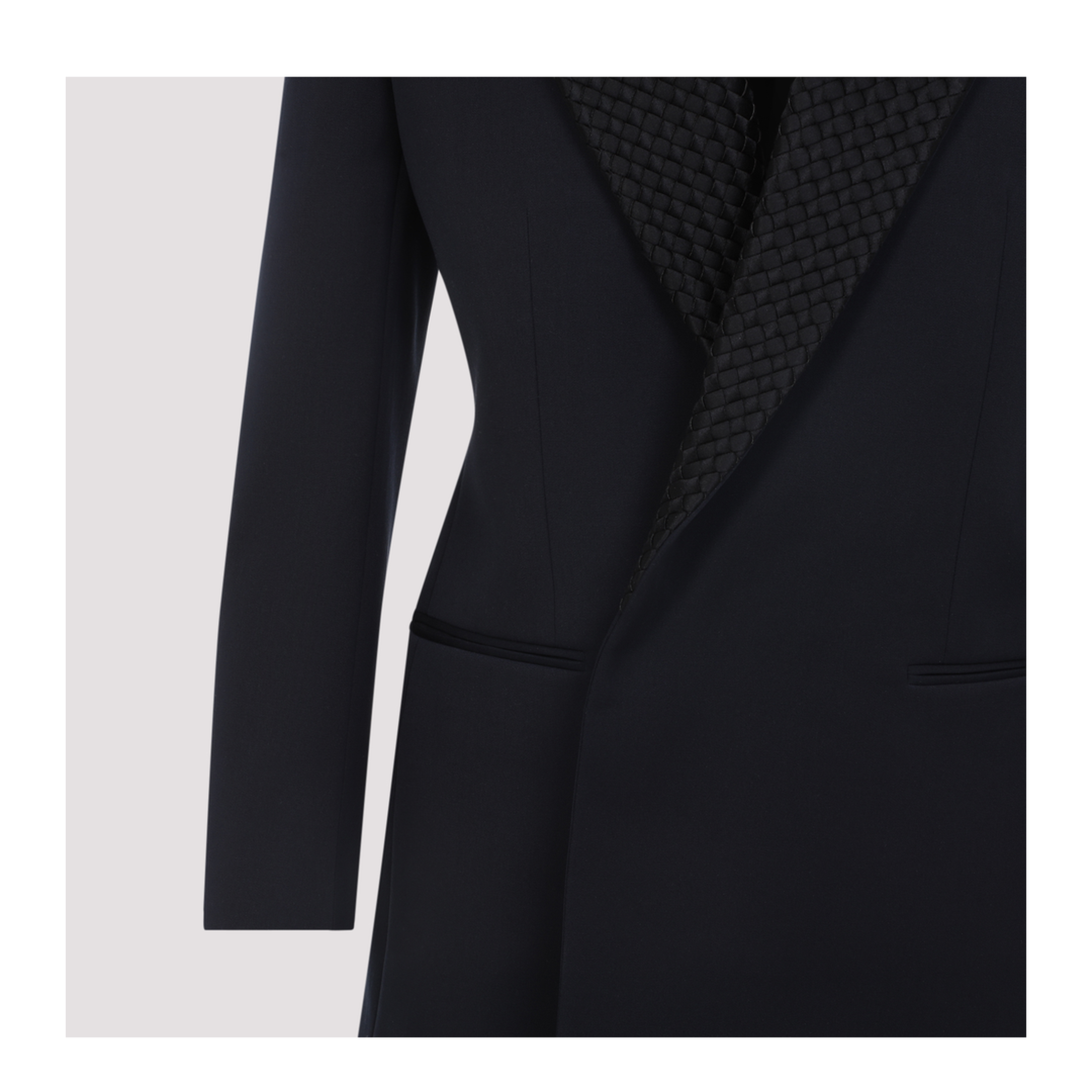 MAYFEYR - Bottega Veneta - Intrecciato Collar Tuxedo Jacket - 872990V6DH0