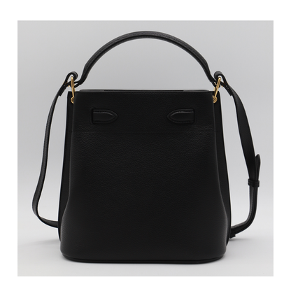 Islington Bucket Bag Small Classic Grain - Black