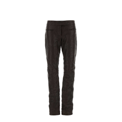 MAYFEYR - Miu Miu - Brown Leather Pant - MPP421SOOO19E6F0003