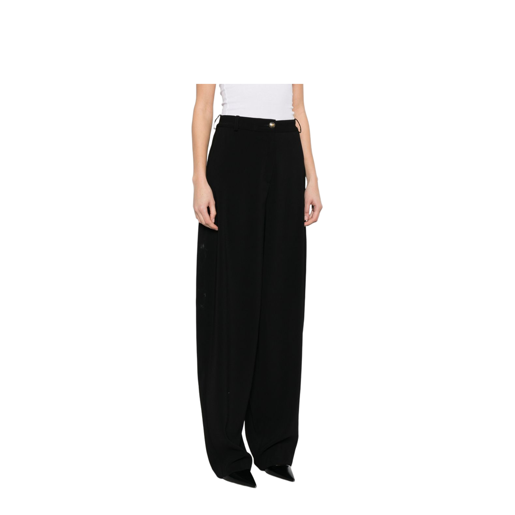 MAYFEYR - Elisabetta Franchi - Trousers Black - PA17861E2110