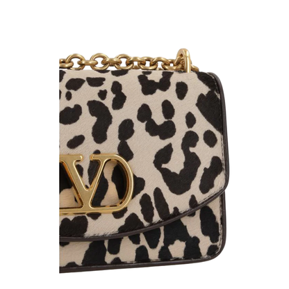 Small Shoulder Bag in Pony-Effect Calfskin