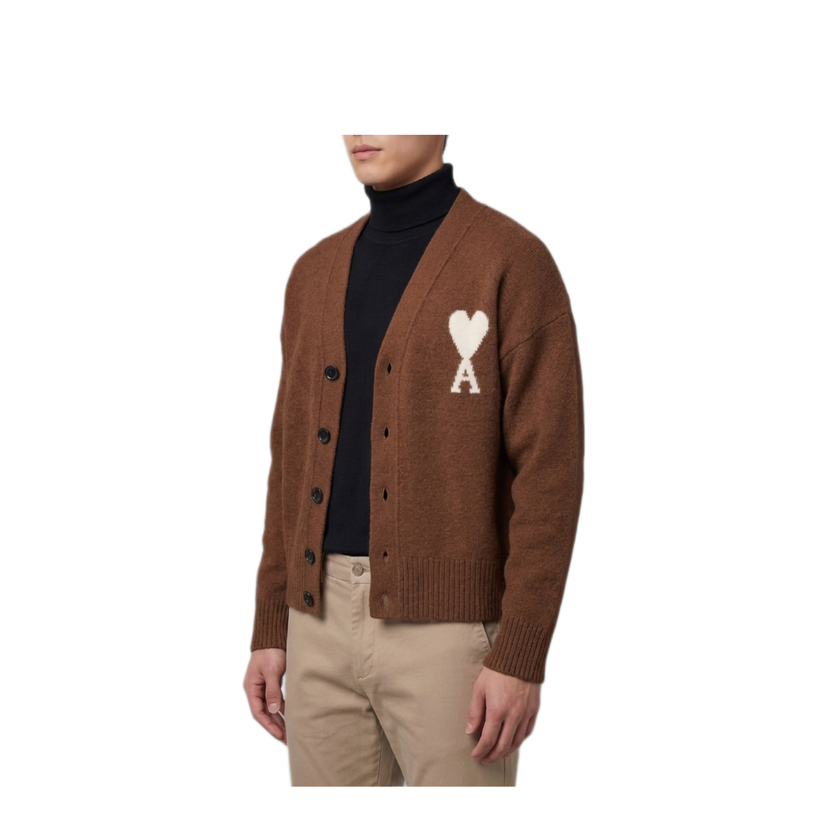MAYFEYR - Ami Paris - Ami De Coeur Cardigan - UKC365KN0135A362