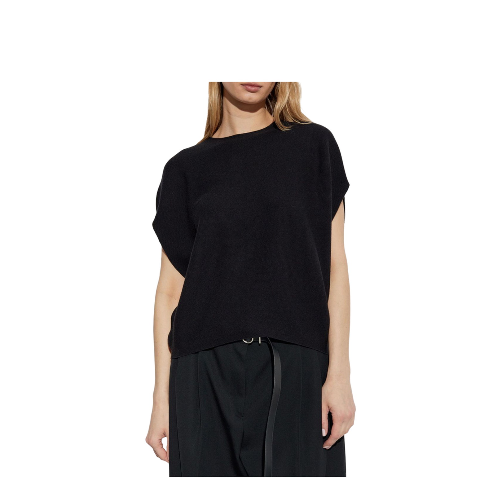 Seamless Jumper in a Links-Stitch Knit