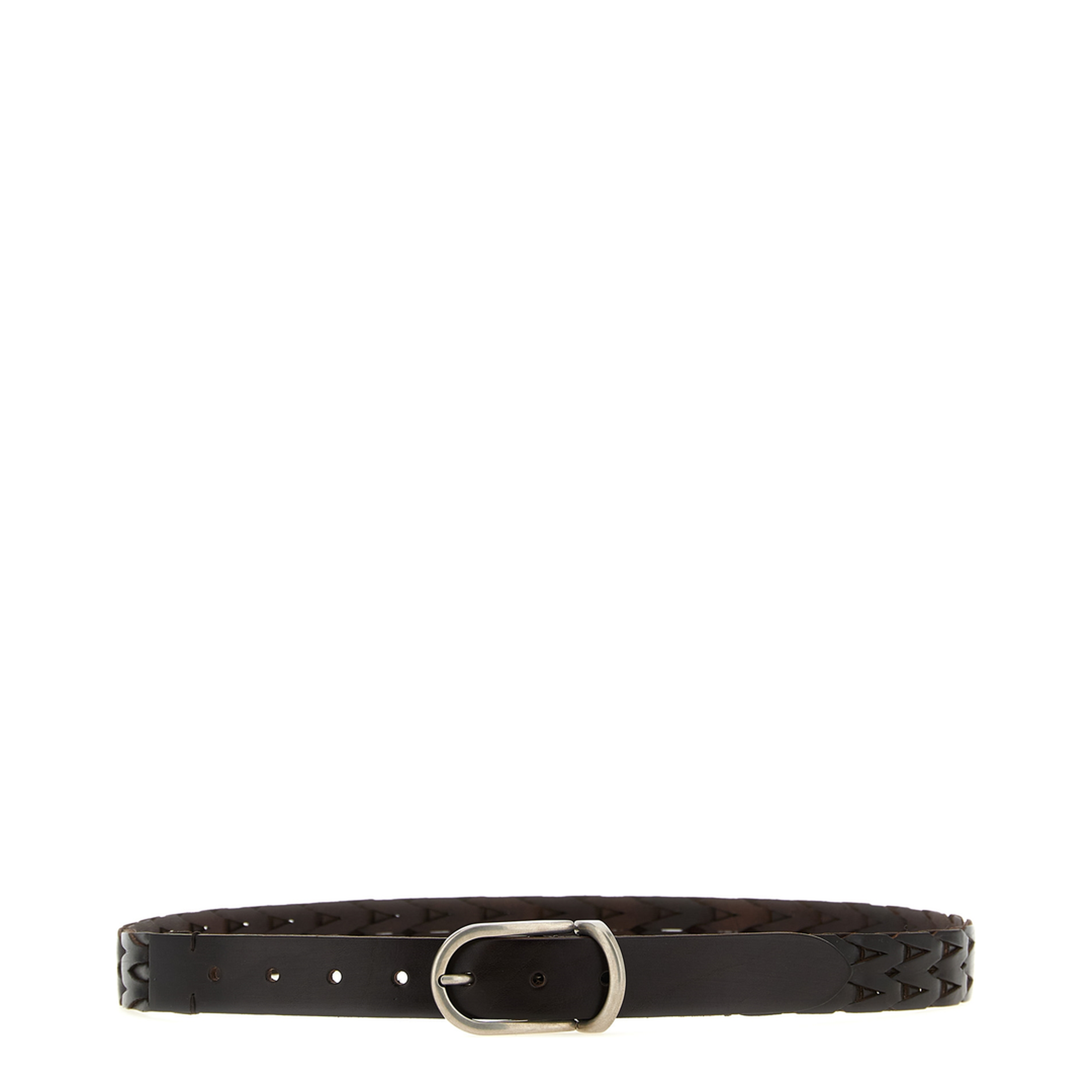Braided Leather Belt