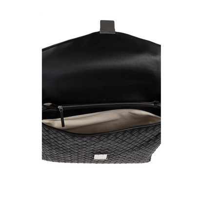 Archivist Calfskin Briefcase - Black