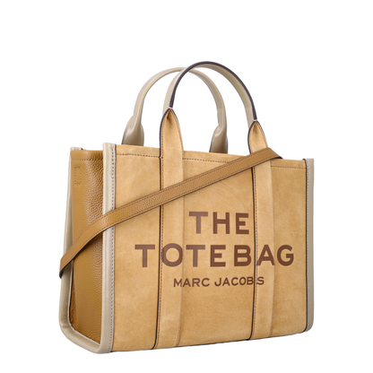 The Suede Medium Tote Bag - Copper