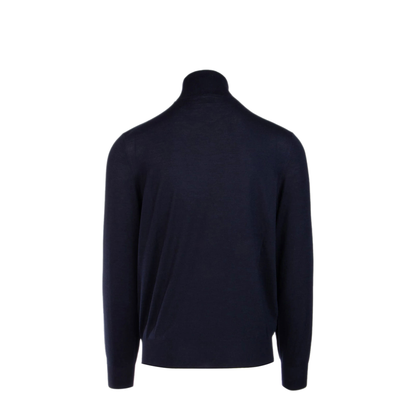 Wool Blend Turtleneck Sweater